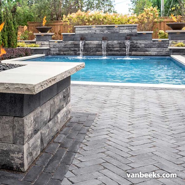 Unilock U-CARA Concrete Wall System